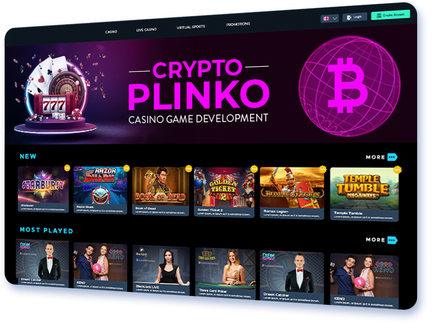 Plinko online casino video game in UK